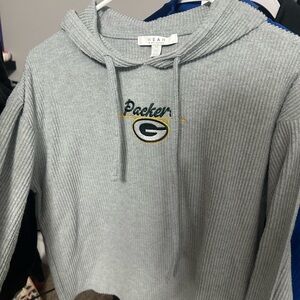 Gray Packers Hoodie